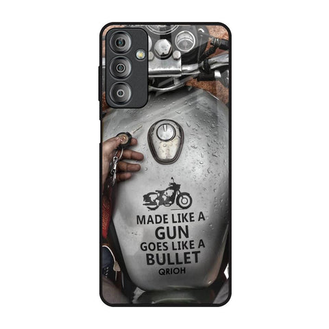 Royal Bike Samsung Galaxy F23 5G Glass Back Cover Online