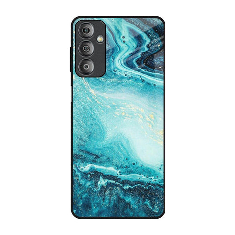 Sea Water Samsung Galaxy F23 5G Glass Back Cover Online