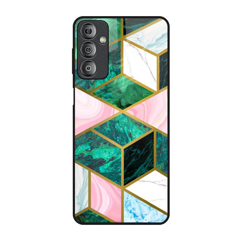 Seamless Green Marble Samsung Galaxy F23 5G Glass Back Cover Online