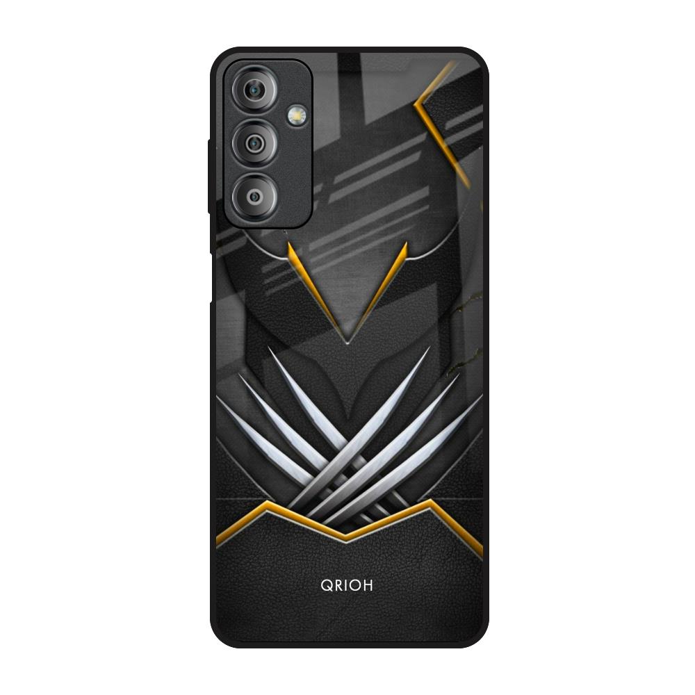 Black Warrior Samsung Galaxy F23 5G Glass Back Cover Online