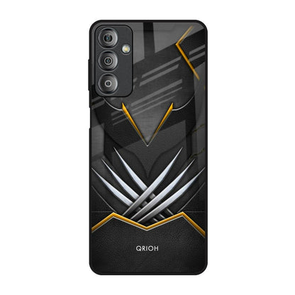 Black Warrior Samsung Galaxy F23 5G Glass Back Cover Online