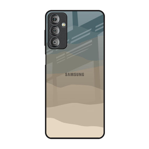 Abstract Mountain Pattern Samsung Galaxy F23 5G Glass Back Cover Online