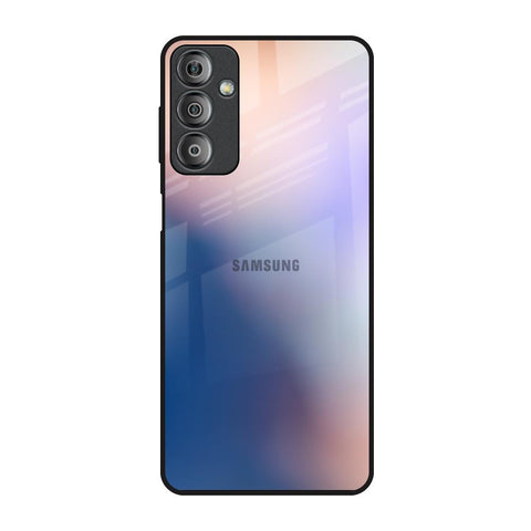 Blue Mauve Gradient Samsung Galaxy F23 5G Glass Back Cover Online