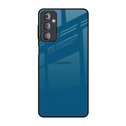 Cobalt Blue Samsung Galaxy F23 5G Glass Back Cover Online