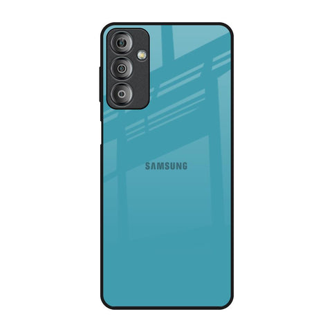 Oceanic Turquiose Samsung Galaxy F23 5G Glass Back Cover Online