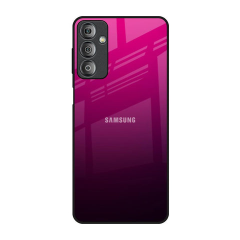 Purple Ombre Pattern Samsung Galaxy F23 5G Glass Back Cover Online