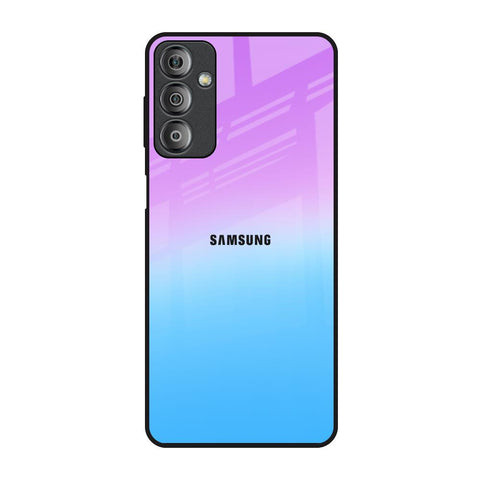 Unicorn Pattern Samsung Galaxy F23 5G Glass Back Cover Online