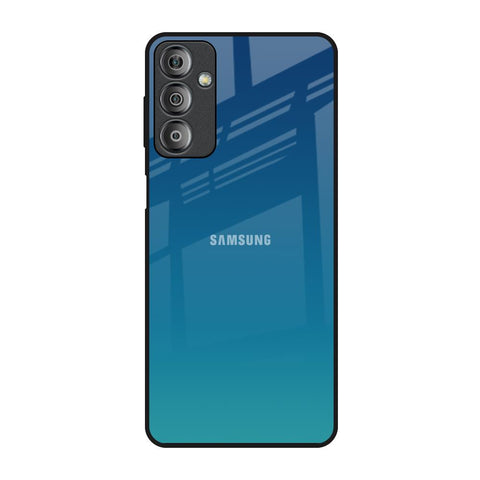 Celestial Blue Samsung Galaxy F23 5G Glass Back Cover Online