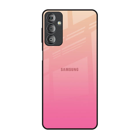 Pastel Pink Gradient Samsung Galaxy F23 5G Glass Back Cover Online