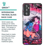 Radha Krishna Art Glass Case for Samsung Galaxy F23 5G