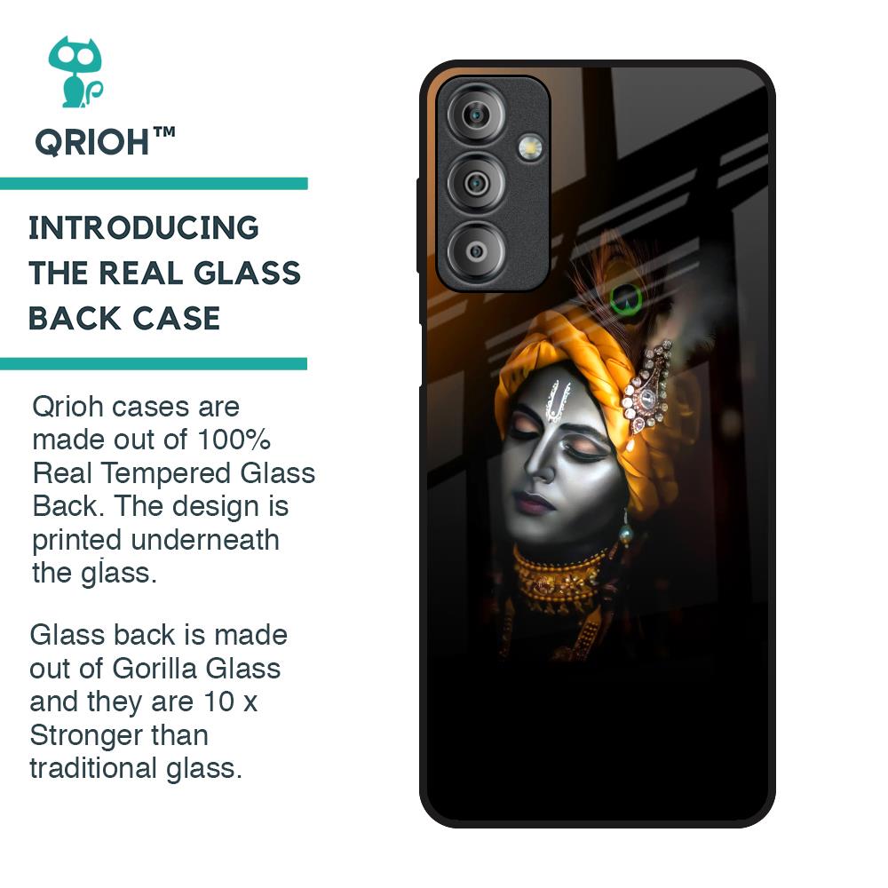 Ombre Krishna Glass Case for Samsung Galaxy F23 5G