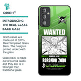 Zoro Wanted Glass Case for Samsung Galaxy F23 5G