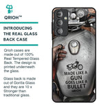 Royal Bike Glass Case for Samsung Galaxy F23 5G