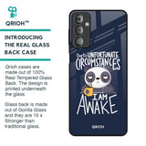 Struggling Panda Glass Case for Samsung Galaxy F23 5G