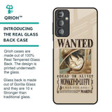 Luffy Wanted Glass Case for Samsung Galaxy F23 5G