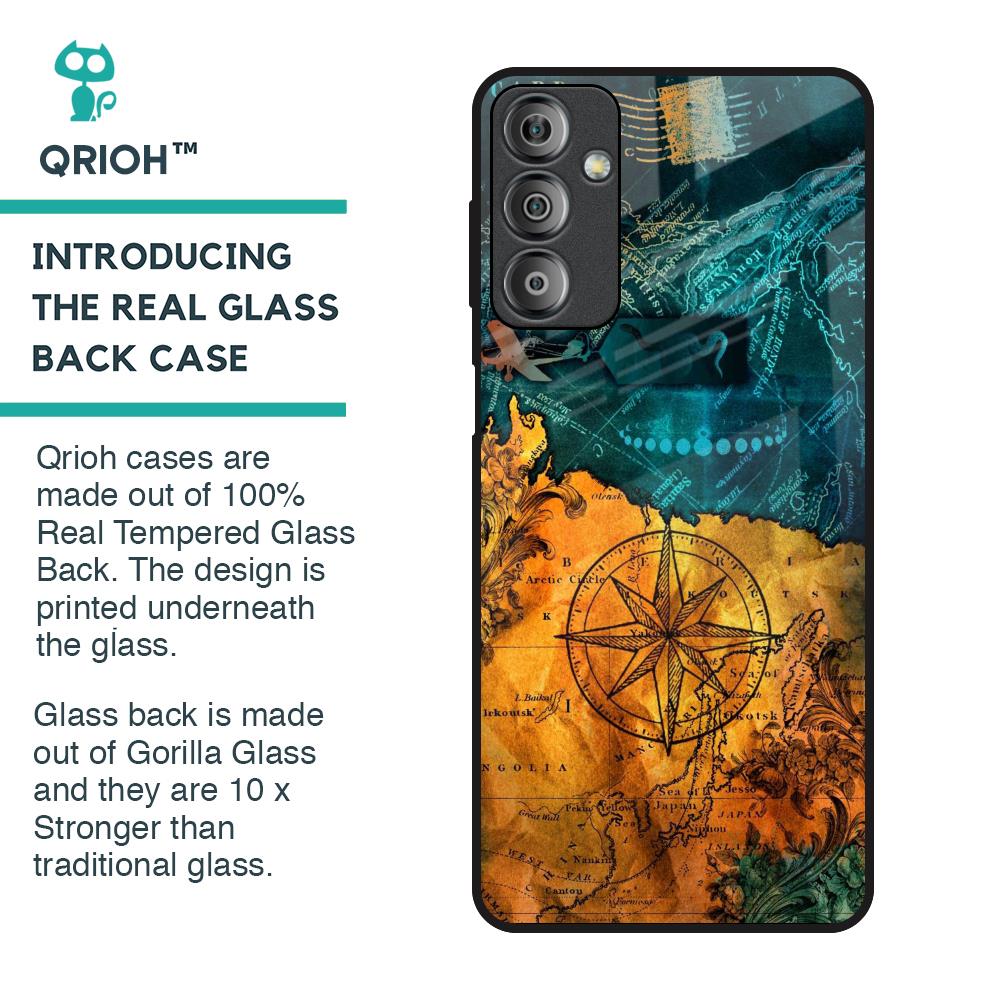 Architecture Map Glass Case for Samsung Galaxy F23 5G