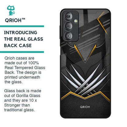 Black Warrior Glass Case for Samsung Galaxy F23 5G