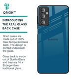 Cobalt Blue Glass Case for Samsung Galaxy F23 5G