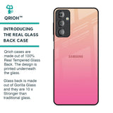 Pastel Pink Gradient Glass Case For Samsung Galaxy F23 5G