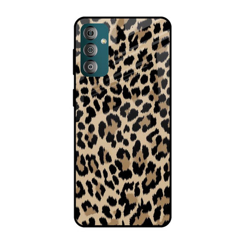 Leopard Seamless Samsung Galaxy F23 5G Glass Cases & Covers Online