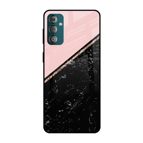 Marble Texture Pink Samsung Galaxy F23 5G Glass Cases & Covers Online