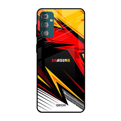 Race Jersey Pattern Samsung Galaxy F23 5G Glass Cases & Covers Online