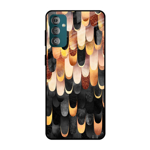 Bronze Abstract Samsung Galaxy F23 5G Glass Cases & Covers Online