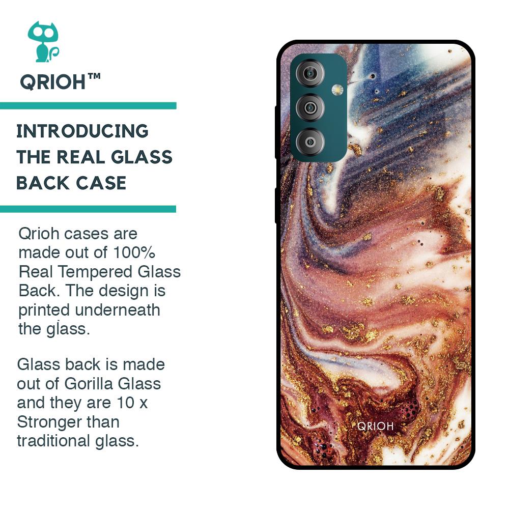Exceptional Texture Glass Case for Samsung Galaxy F23 5G