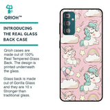Balloon Unicorn Glass case for Samsung Galaxy F23 5G