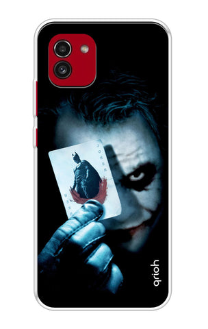 Joker Hunt Samsung Galaxy A03 Back Cover