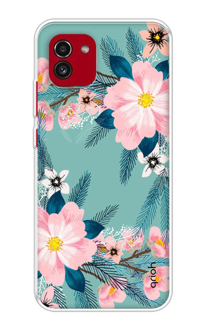 Wild flower Samsung Galaxy A03 Back Cover