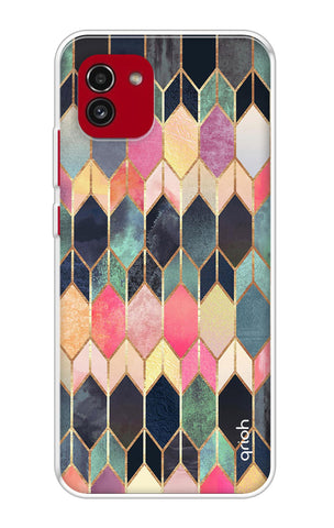 Shimmery Pattern Samsung Galaxy A03 Back Cover