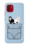 Cute Dog Samsung Galaxy A03 Back Cover