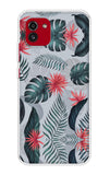 Retro Floral Leaf Samsung Galaxy A03 Back Cover