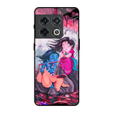Radha Krishna Art OnePlus 10 Pro Glass Back Cover Online