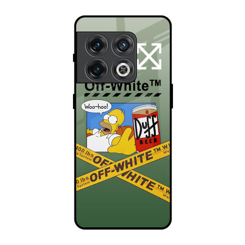 Duff Beer OnePlus 10 Pro Glass Back Cover Online