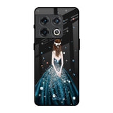 Queen Of Fashion OnePlus 10 Pro Glass Back Cover Online
