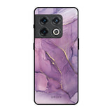 Purple Gold Marble OnePlus 10 Pro Glass Back Cover Online