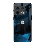 Polygonal Blue Box OnePlus 10 Pro Glass Back Cover Online