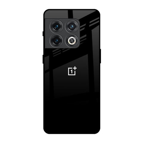 Jet Black OnePlus 10 Pro Glass Back Cover Online
