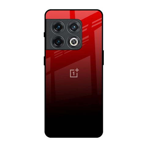 Maroon Faded OnePlus 10 Pro Glass Back Cover Online