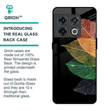 Colorful Leaves Glass Case for OnePlus 10 Pro
