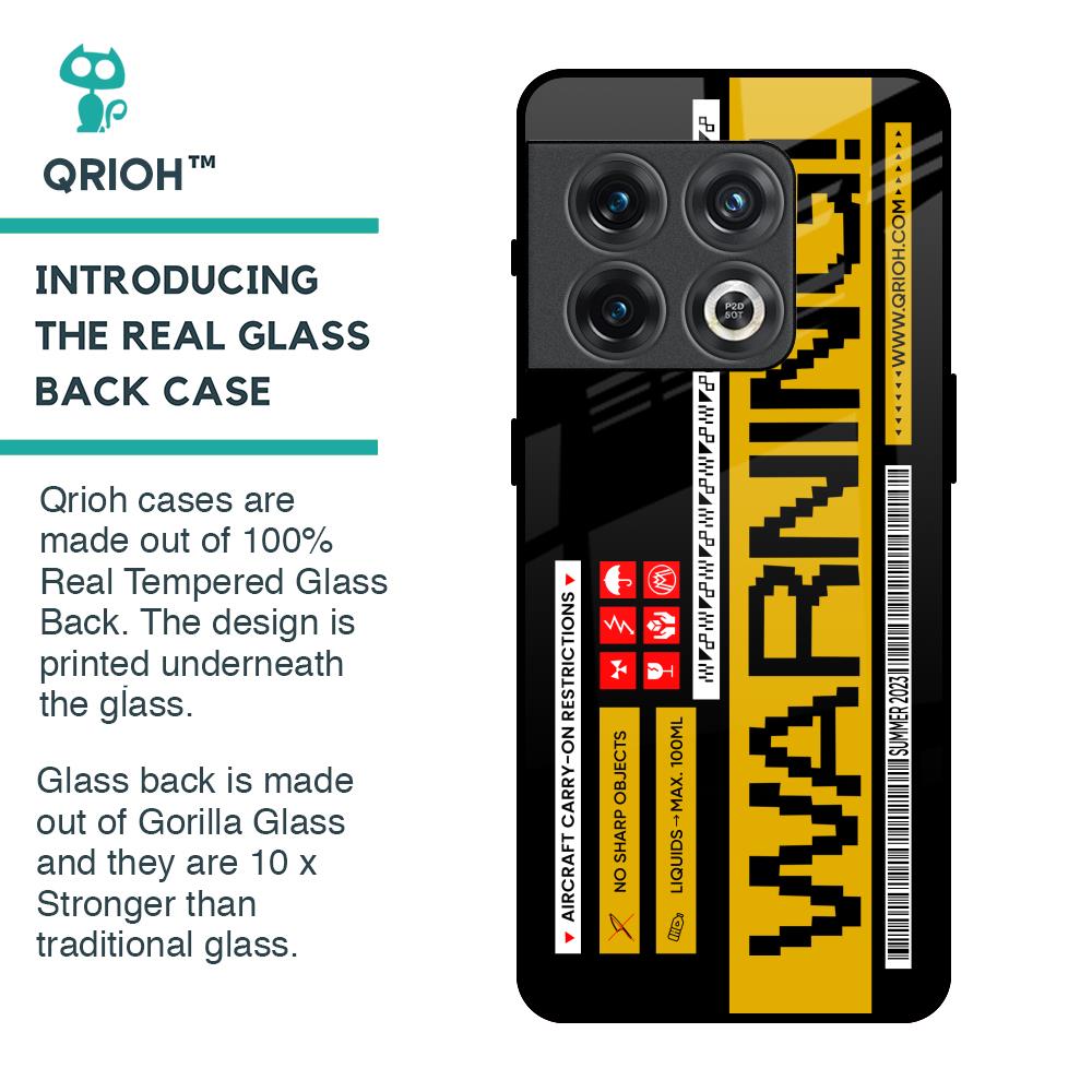 Aircraft Warning Glass Case for OnePlus 10 Pro