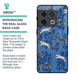 Blue Cheetah Glass Case for OnePlus 10 Pro