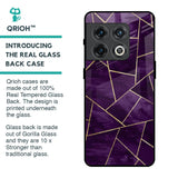 Geometric Purple Glass Case For OnePlus 10 Pro