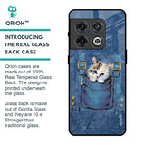 Kitty In Pocket Glass Case For OnePlus 10 Pro
