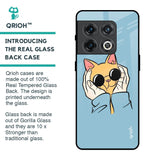 Adorable Cute Kitty Glass Case For OnePlus 10 Pro