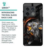 Aggressive Lion Glass Case for OnePlus 10 Pro