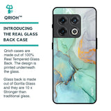 Green Marble Glass Case for OnePlus 10 Pro