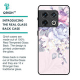 Elegant Floral Glass Case for OnePlus 10 Pro